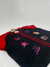 Vintage Negro League AOP Patches Buttoned Baseball Jersey Sz. 8XL