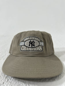 Vintage 1999 New York Yankees World Series Champions Cream Hat