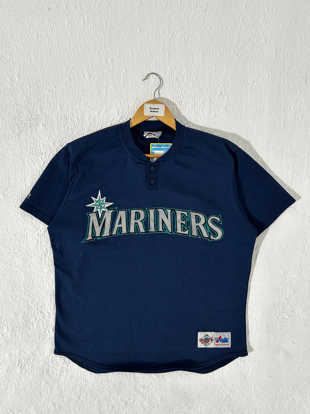 Vintage Seattle Mariners Majestic Jersey Sz. L