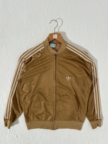 Vintage 1980's Adidas ATP Keyrolan Gold Zip Up Jacket Sz. L (DEPT1)