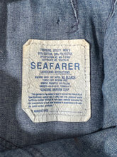 Vintage 1970's Seafarer Flared Navy Jeans Sz. 28