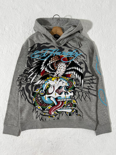 Ed Hardy Pull Over Hoodie NWT