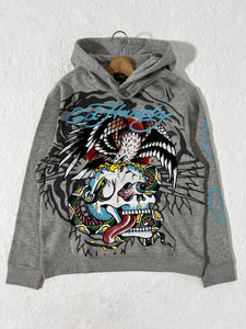 Ed Hardy Pull Over Hoodie NWT
