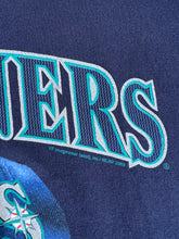 Vintage 1990's Seattle Mariners Cap T-Shirt Sz. 2XL