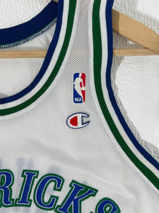 Dallas Mavericks Champion Mashburn Jersey Sz. 40