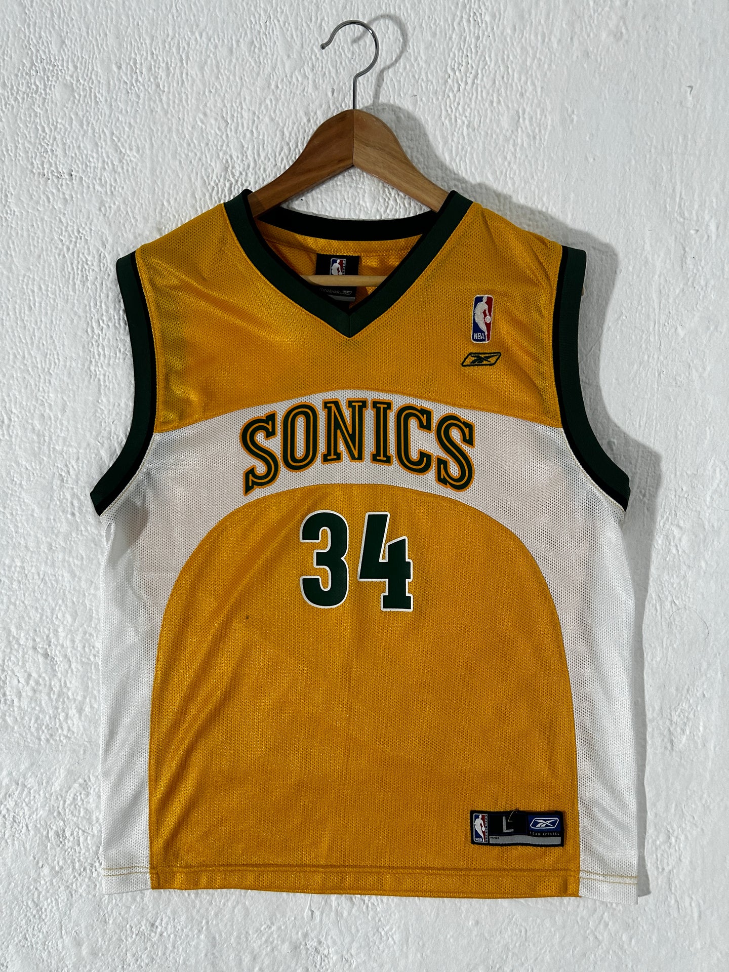 Seattle Supersonics Youth Ray Allen #34 Jersey Size L