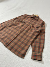 Vintage Brown Wool Flannel Sz. M