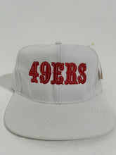 Vintage San Francisco 49ers White Snapback Hat