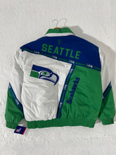 Vintage Seattle Seahawks Pro Player Puffer Parka Size XL
