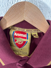 Vintage Arsenal Burgundy Polo Tee Size XL