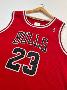 Vintage Michael Jordan Pro Cut Chicago Bulls Champion Jersey 1994-95 Sz. 52