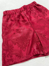 TBNW Burgundy Custom Tapestry Shorts Sz. S