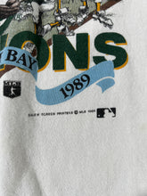 Vintage 1989 Oakland Athletics 'Battle of the Bay' World Series CHAMPS T-Shirt Sz. L