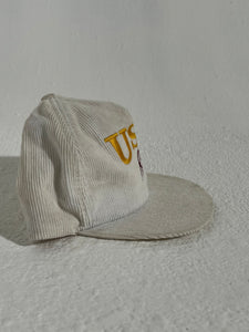 Vintage USC Trojans Corduroy Snapback Hat