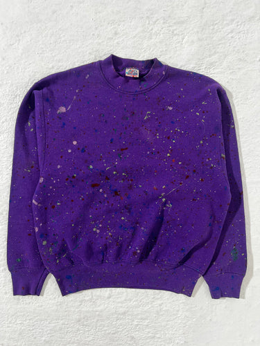 1/1 Vintage Paint Splatter Crewneck Size M