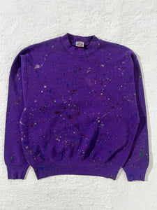 1/1 Vintage Paint Splatter Crewneck Size M