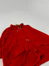 Vintage Eddie Bauer Orange Windbreaker Zipup Jacket Sz. XL