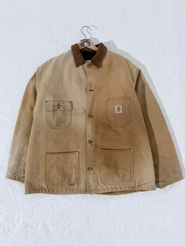 Carhartt Tan Chore Blanket lined jacket SZ. XL