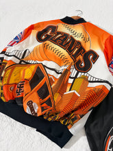 Vintage 1989 San Francisco Giants Chalkline Skyline Jacket Sz. L