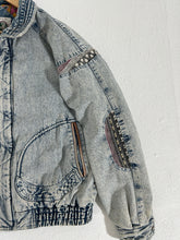 Vintage Denim Lined Jacket Sz. L