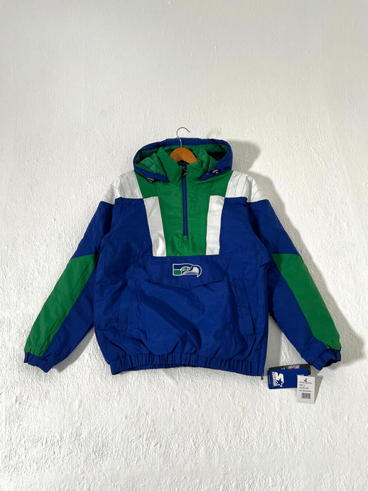 Seattle Seahawks Starter Pull Over Jacket