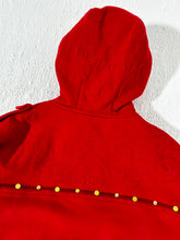 Vintage Y2k Crown Holder Red Hoodie Jacket Sz. 2XL