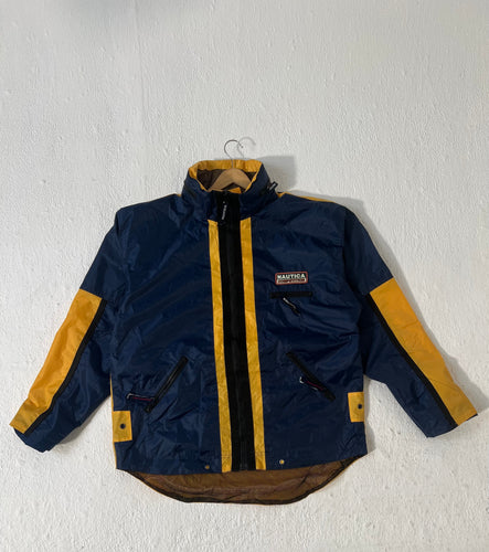 Vintage Nautica Competition Sailing Light Weight Jacket Size L (dept1)