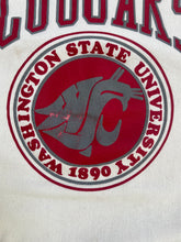 Vintage 1990's White WSU Washington State Cougars Crewneck Sz. XL