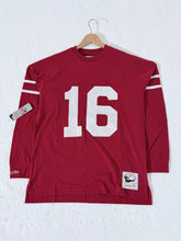 San Francisco 49ers Joe Montana Mitchell & Ness Long Sleeve Jersey Sz. L