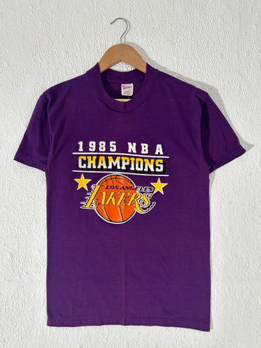 Vintage 1985 Los Angeles Lakers NBA Champions T-Shirt Size L