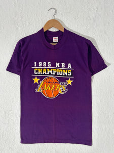 Vintage 1985 Los Angeles Lakers NBA Champions T-Shirt Size L