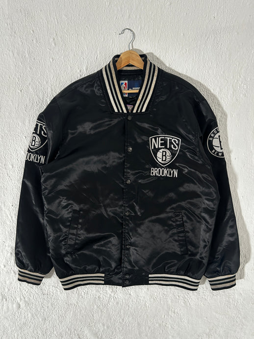 Brooklyn Nets JH Design Varsity Jacket Sz. XXL