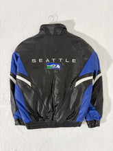 Vintage Seattle Seahawks Leather Jacket Sz. XXL