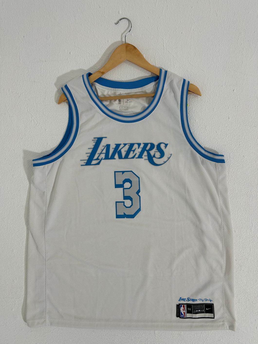 Los Angeles Lakers Anthony Davis Swingman City Edition Jersey Sz. 2XL