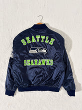 Seattle Seahawks Y2k Buttoned Jacket Sz. M