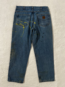 1/1 Carhartt Paint Splatter Jeans 34x28