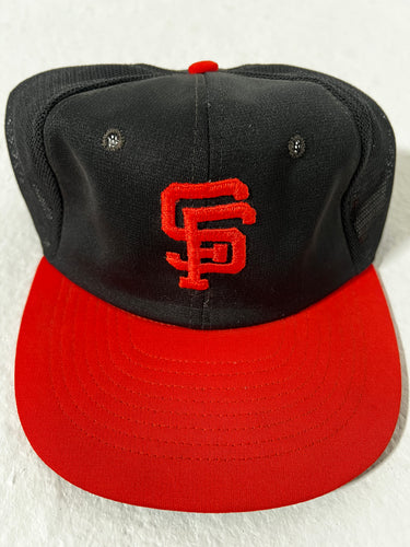 SF Giants mesh Snapback Sports Specialties Hat 80s