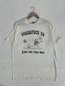 Vintage 1994 Woodstock Festival 3 More Days of Peace & Music Size XL