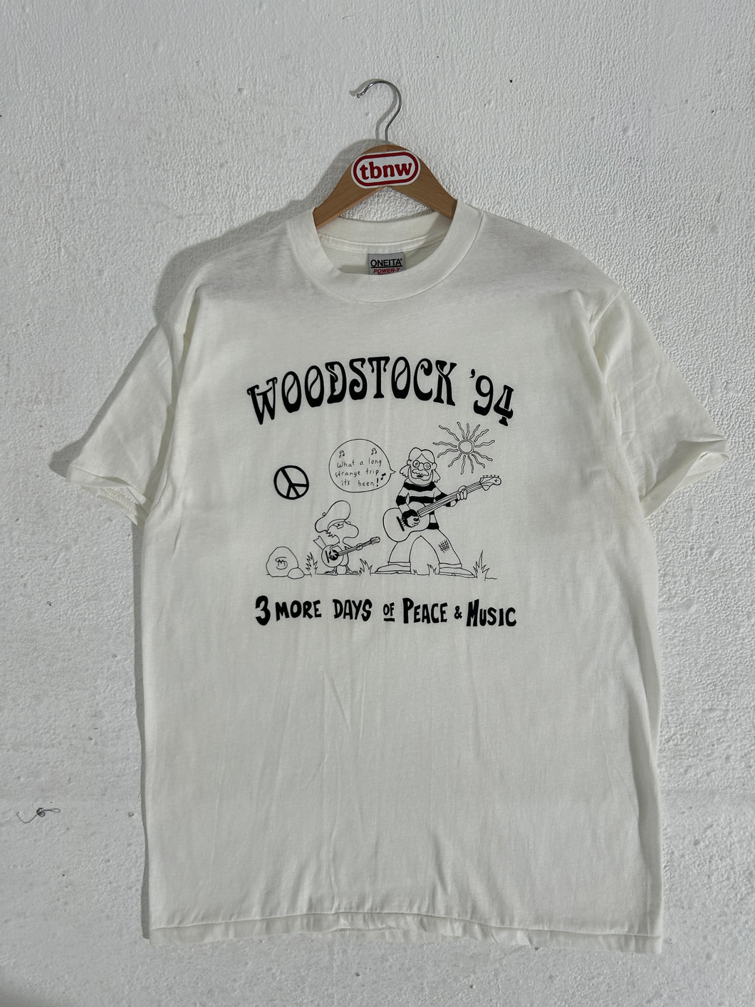 Vintage 1994 Woodstock Festival 3 More Days of Peace & Music Size XL