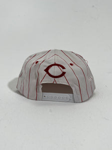 Vintage 1990's Cincinatti Reds Pin Stripe Snapback Hat