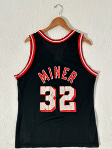 Vintage 1990's Miami Heat Harold Miner #32 Jersey Sz. 44