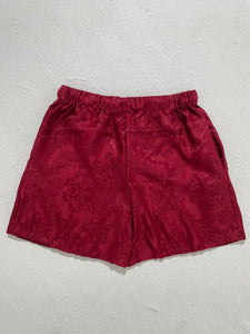TBNW Burgundy Custom Tapestry Shorts Sz. M