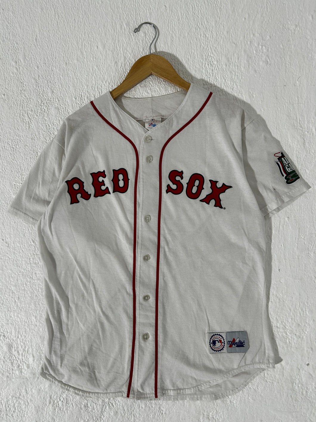 SIGNED Vintage Boston Red Sox Jersey Sz. M