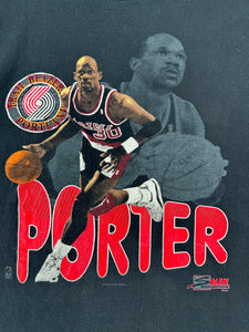 Vintage Portland Trailblazers Otto Porter Sr. T-Shirt Sz. L