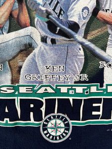 Vintage 1997 Seattle Mariners Western Division Champions Sz. L