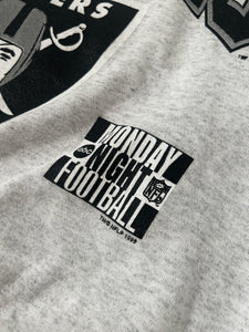 Vintage 1995 Raiders Monday Night Football Crewneck Sz. XL
