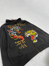 Tiger Ed Hardy Zip Up Hoodies