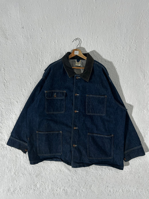 Vintage Denim Workwear Jacket Size 2XL