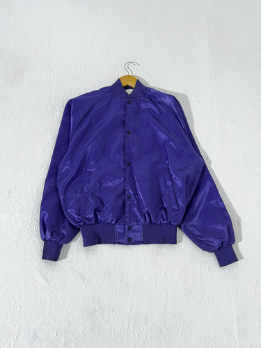 Crown Royale Purple Satin Jacket Sz. L