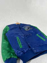Vintage Seattle Seahawks Green/Navy Starter Bomber Jacket Size L